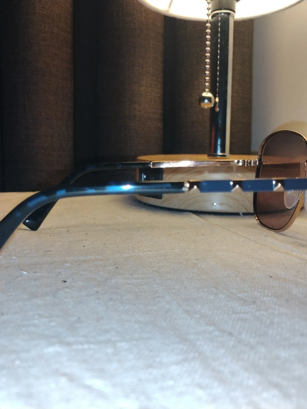 Valentino Rose Gold Frame Sunglasses Blue-Pink Gradient Lenses VA 3004/E6